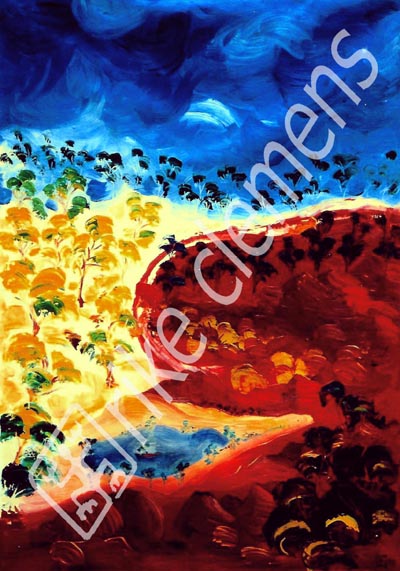 1999  MELBOURNE, Oil on canvas (65x95)