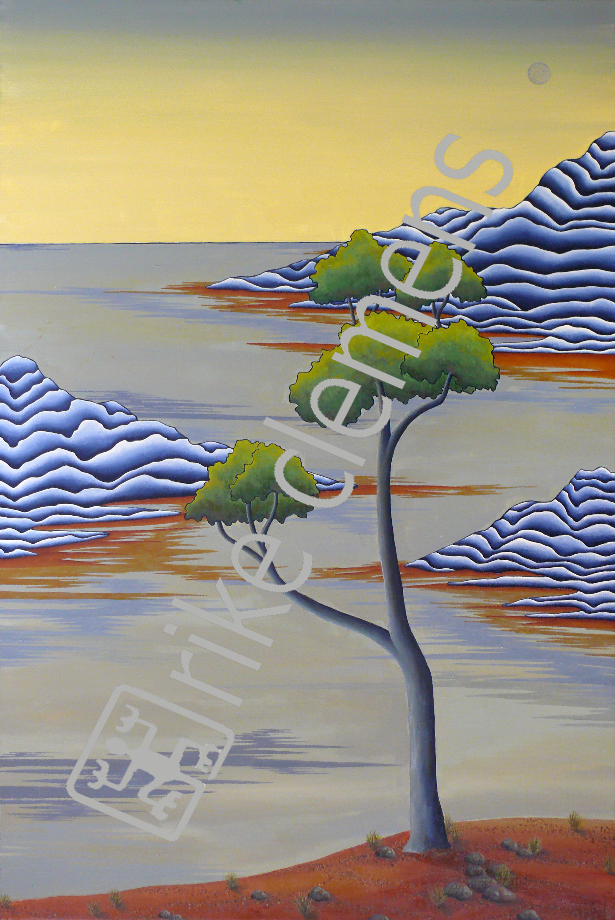 journey I, oil on canvas 2009 (61x91)