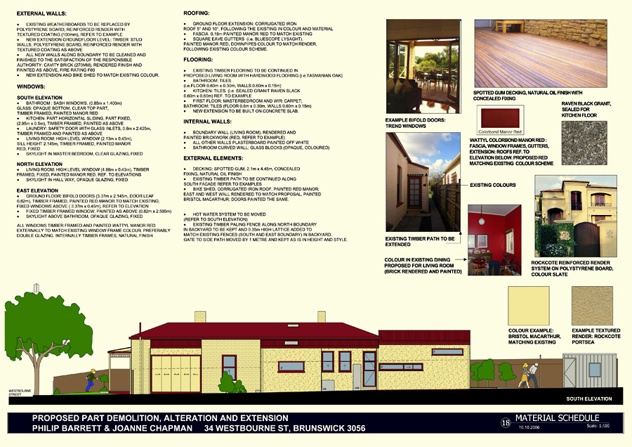 architecture project_extension_Brunswick_elevation